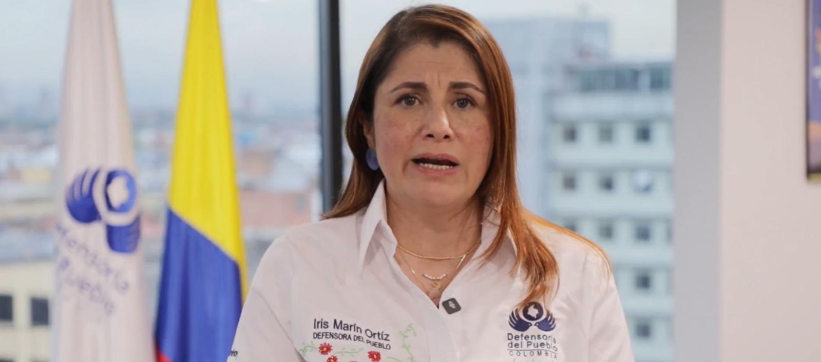 Iris Marín Ortiz, defensora del Pueblo.