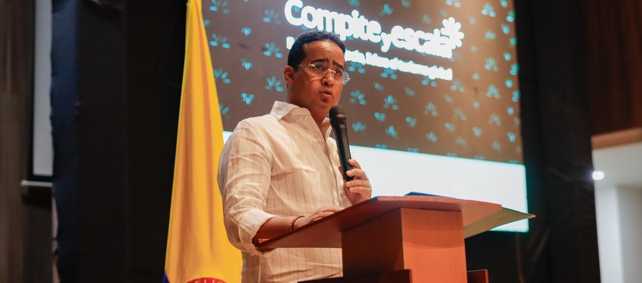 Jairo Aguilar, gobernador de La Guajira.