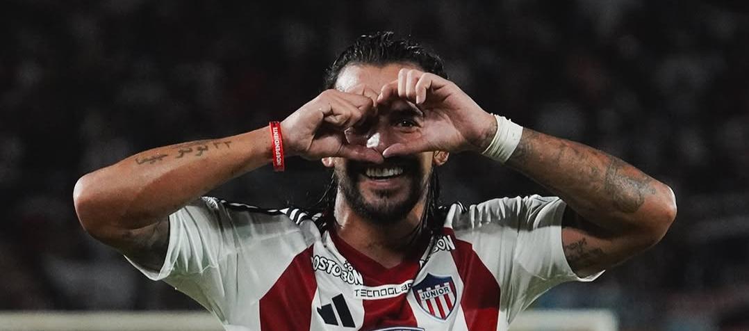 Javier Báez, defensor de Junior.