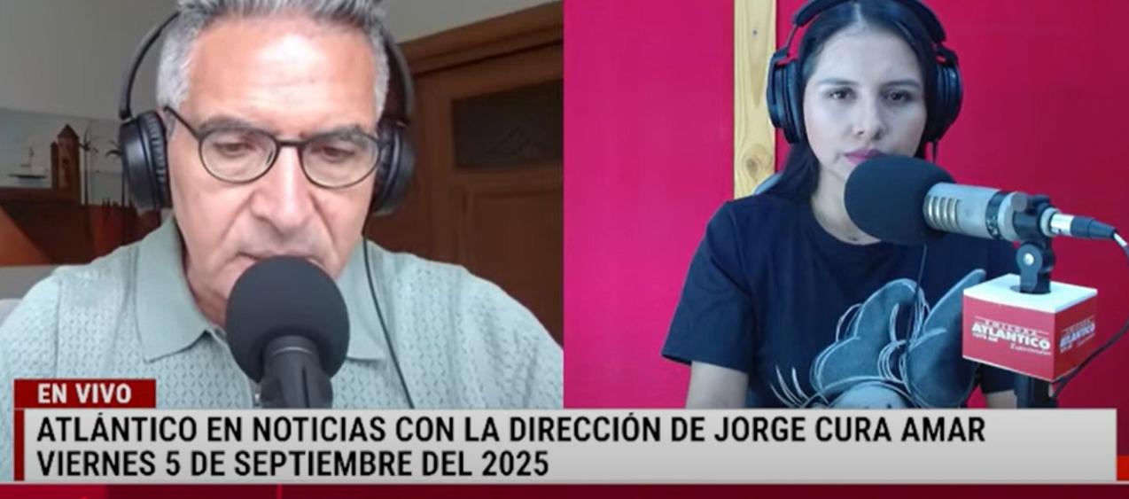 Transmisión de Atlántico en Noticias.