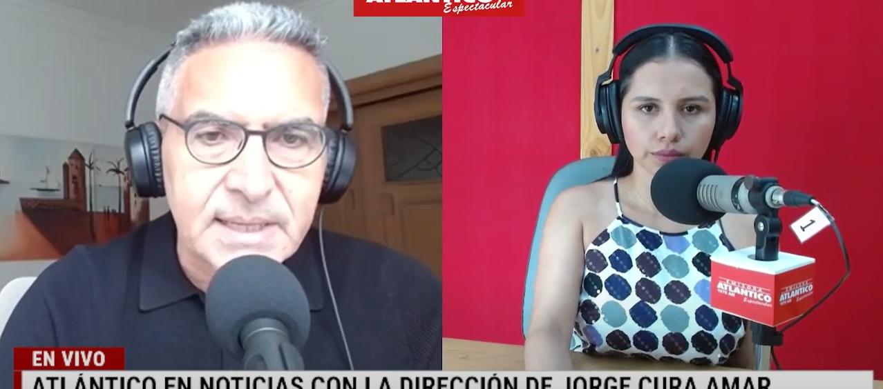 Transmisión de Atlántico en Noticias.