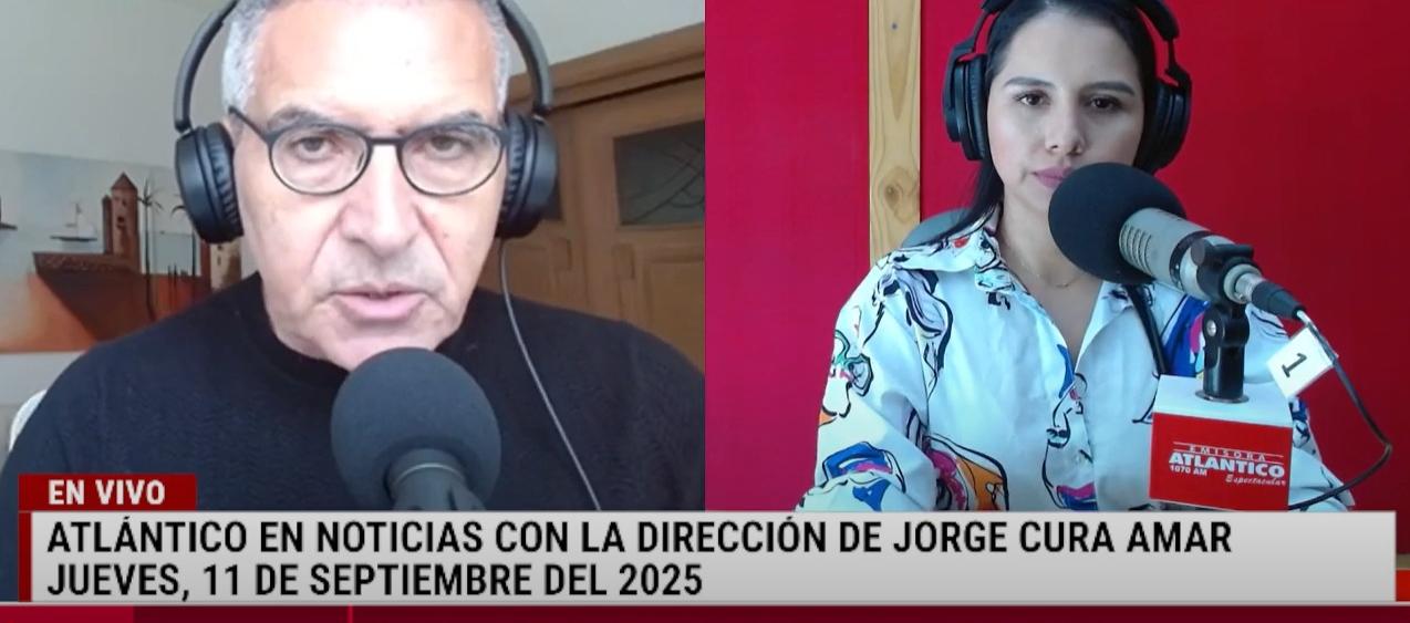 Transmisión de Atlántico en Noticias.