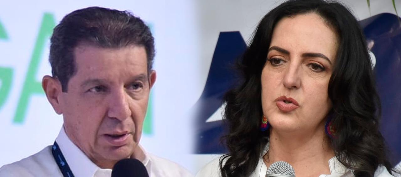 José Félix Lafaurie y María Fernanda Cabal.