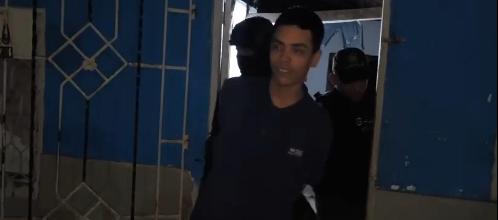 Josimar Estewin Marín Salas, presunto extorsionista del 'Bloque Resistencia Caribe'.