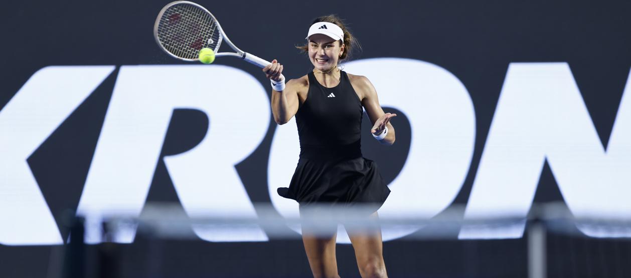 La estadounidense Iva Jovic.