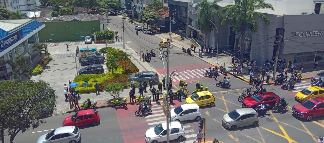 Lugar donde sucedió el crimen.