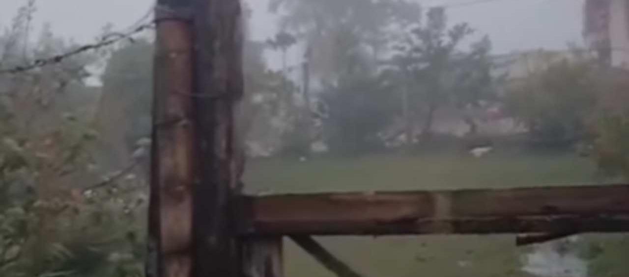 Lugar donde sucedió el crimen.