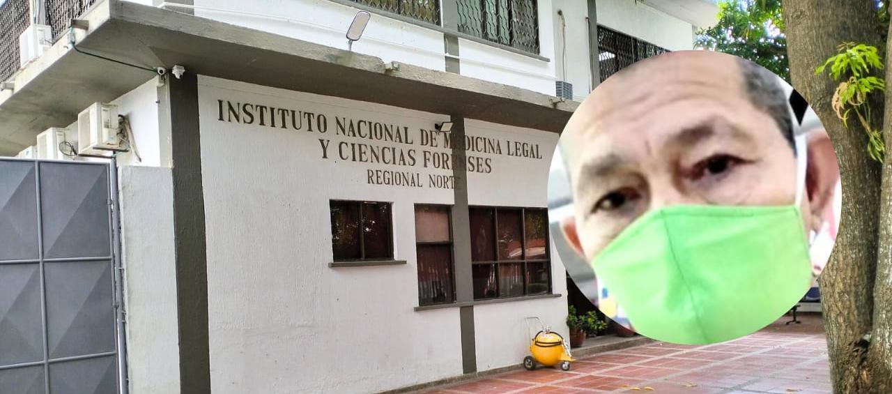 El cuerpo de Luis Fernando Poveda Jiménez se encuentra en Medicina Legal. 