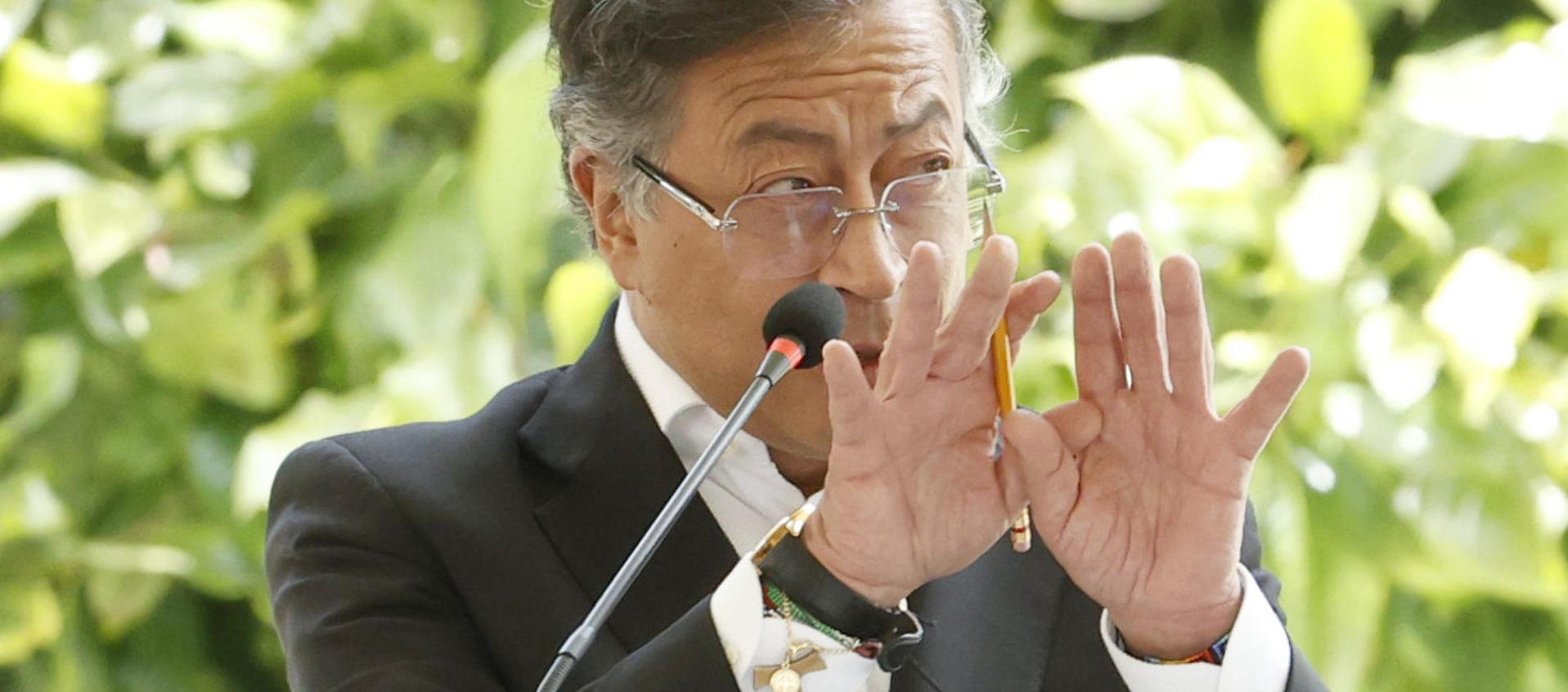 El Presidente Gustavo Petro. 
