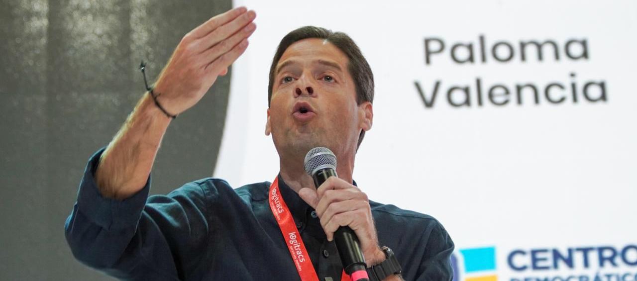 Mauricio Gómez, senador y precandidato presidencial. 