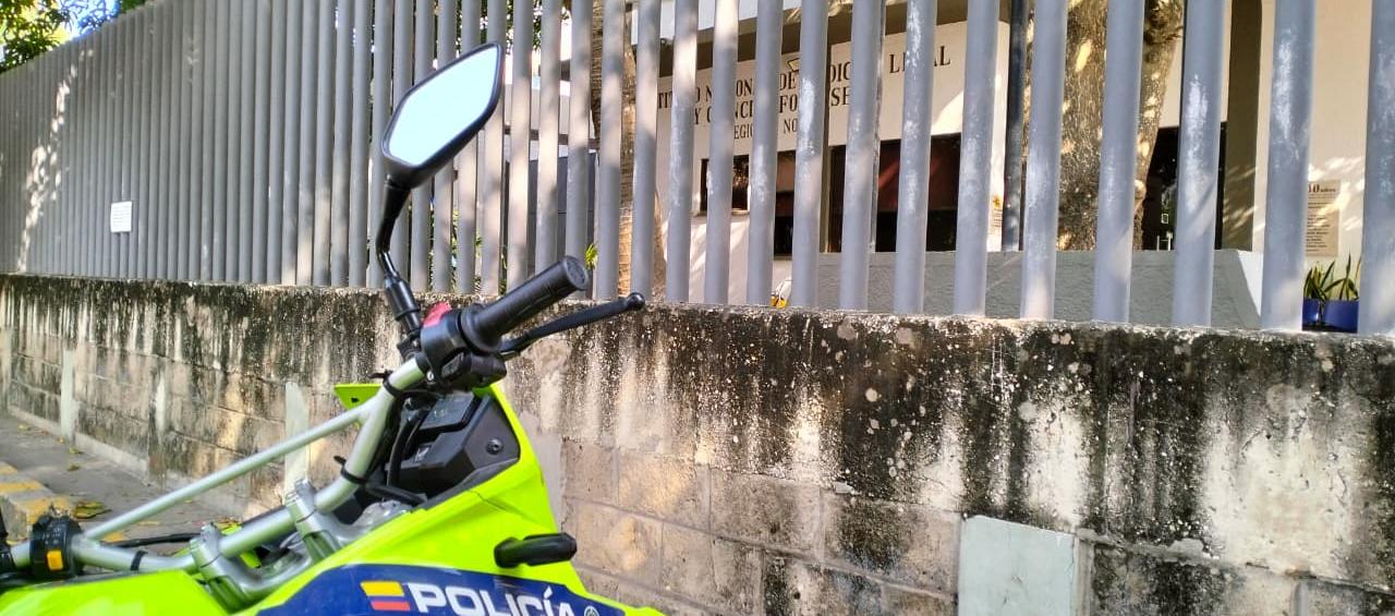 Fachada de Medicina Legal en Barranquilla.