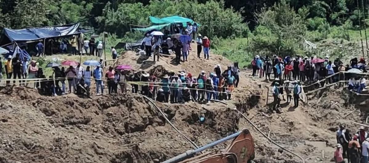 Mina donde sucedió la tragedia.