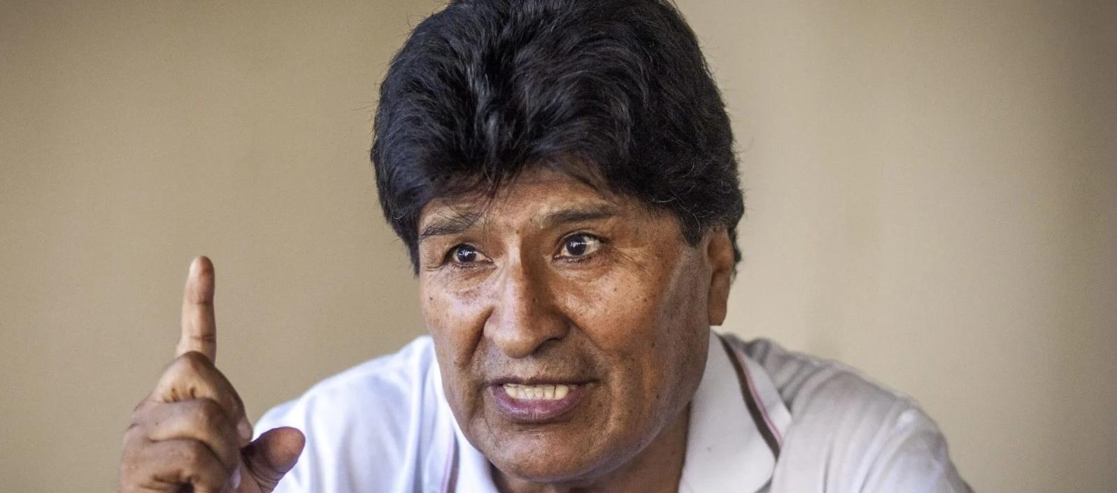 El expresidente de Bolivia, Evo Morales.