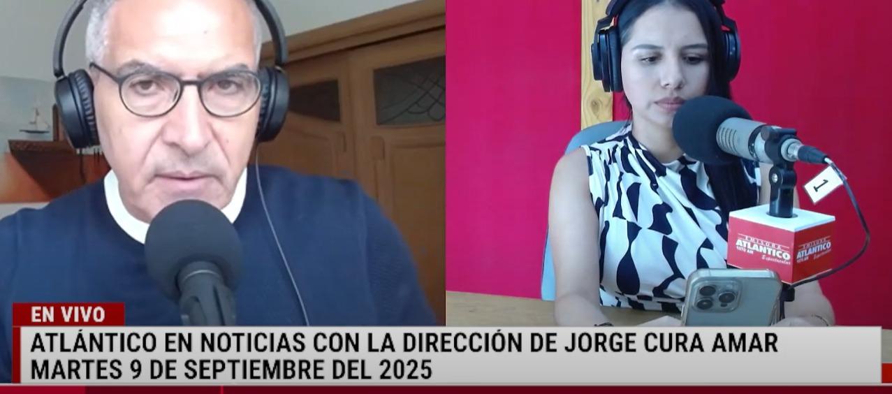 Transmisión de Atlántico en Noticias.