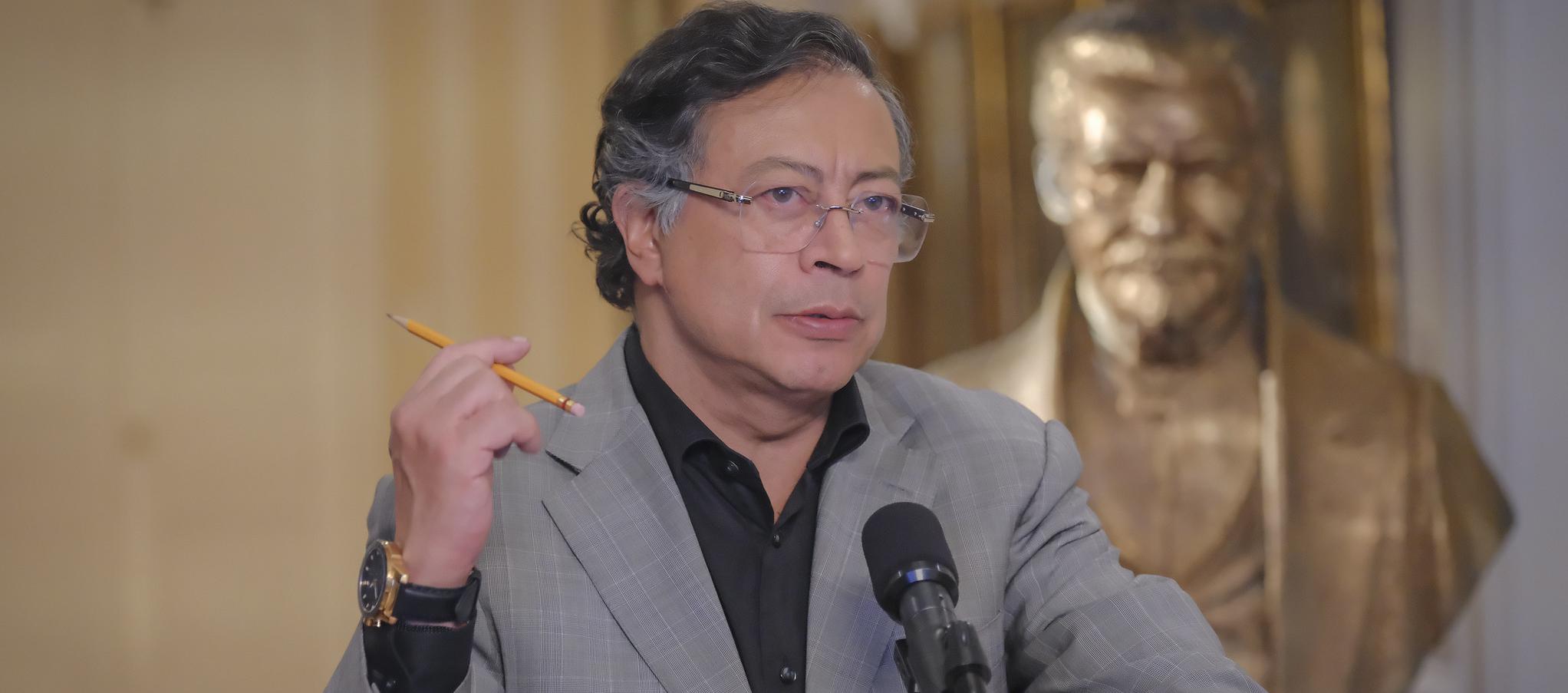 El presidente de la República, Gustavo Petro.