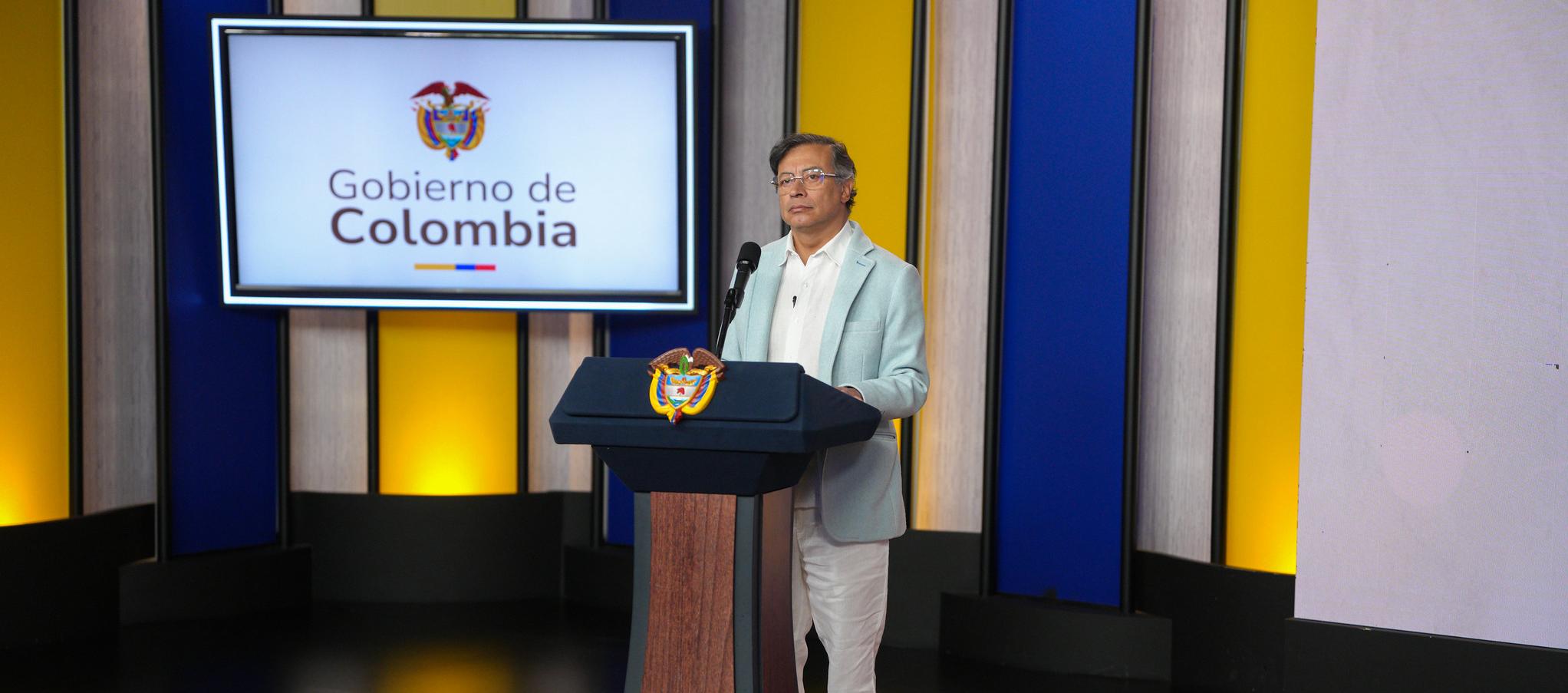 El Presidente de la República, Gustavo Petro.