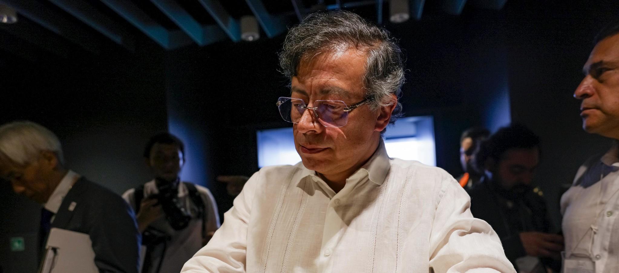 El Presidente Gustavo Petro.