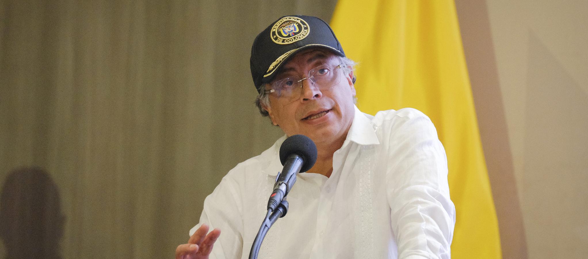 El Presidente Gustavo Petro.