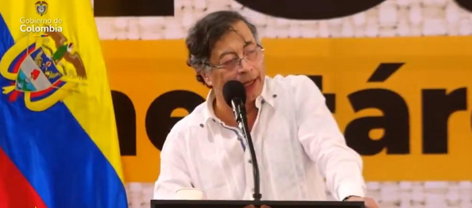 Gustavo Petro, Presidente de Colombia. 