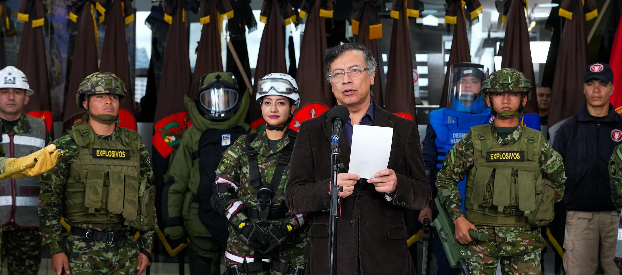 El Presidente Gustavo Petro.