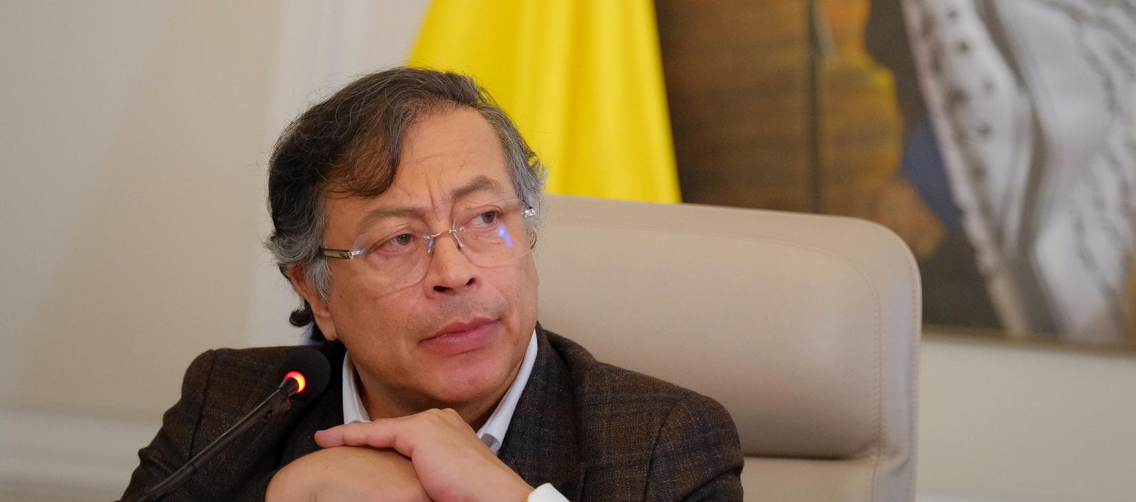 El Presidente Gustavo Petro.