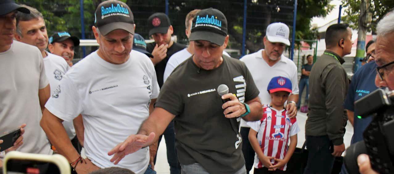 El Alcalde de Barranquilla, Alex Char.