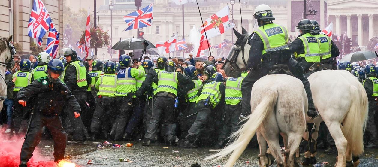 Imagen del enfrentamiento.