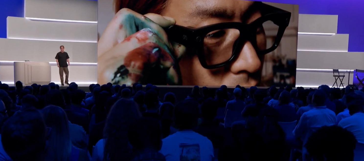 Presentación de las nuevas gafas inteligentes Ray-Ban Display.