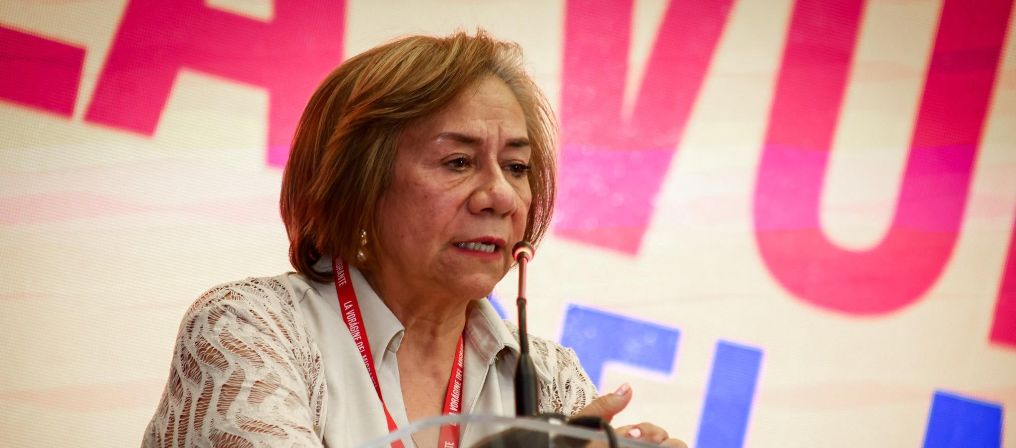 La Canciller Rosa Yolanda Villavicencio.