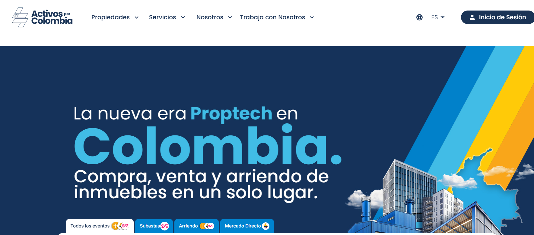 Se comercializarán cerca de 600 inmuebles. 