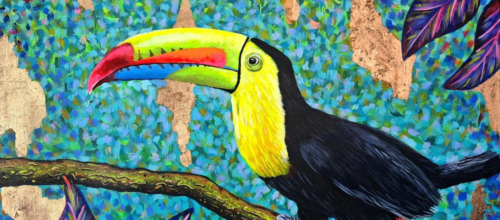 Obra de la artista Susan Ancínez. 