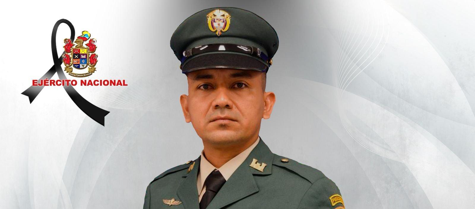 Sargento segundo César Leonardo Pardo Rojas.