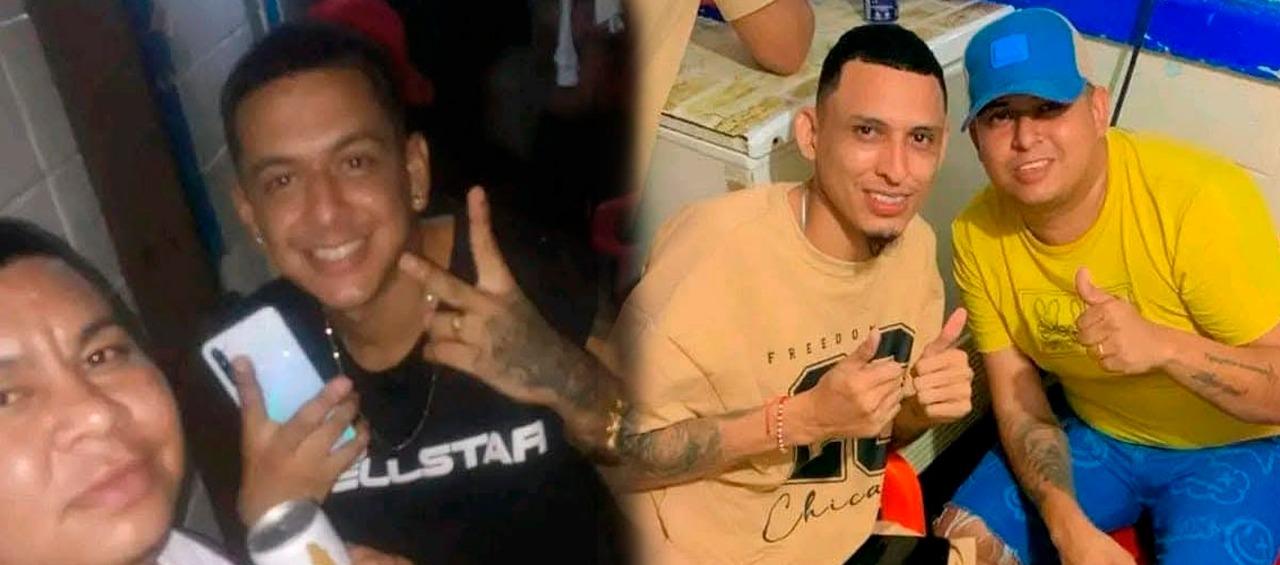 Reclusos tomando cerveza al interior de la cárcel El Bosque de Barranquilla.