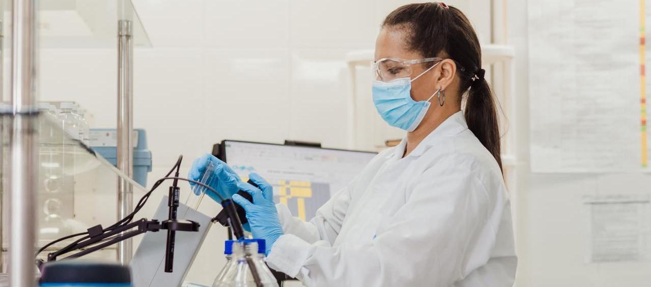 Estudios de la calidad del agua adelantado por Triple A. 