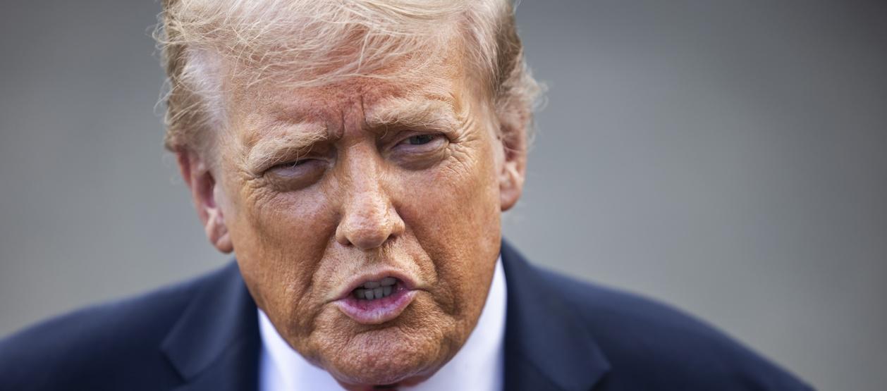 El presidente de Estados Unidos, Donald Trump.