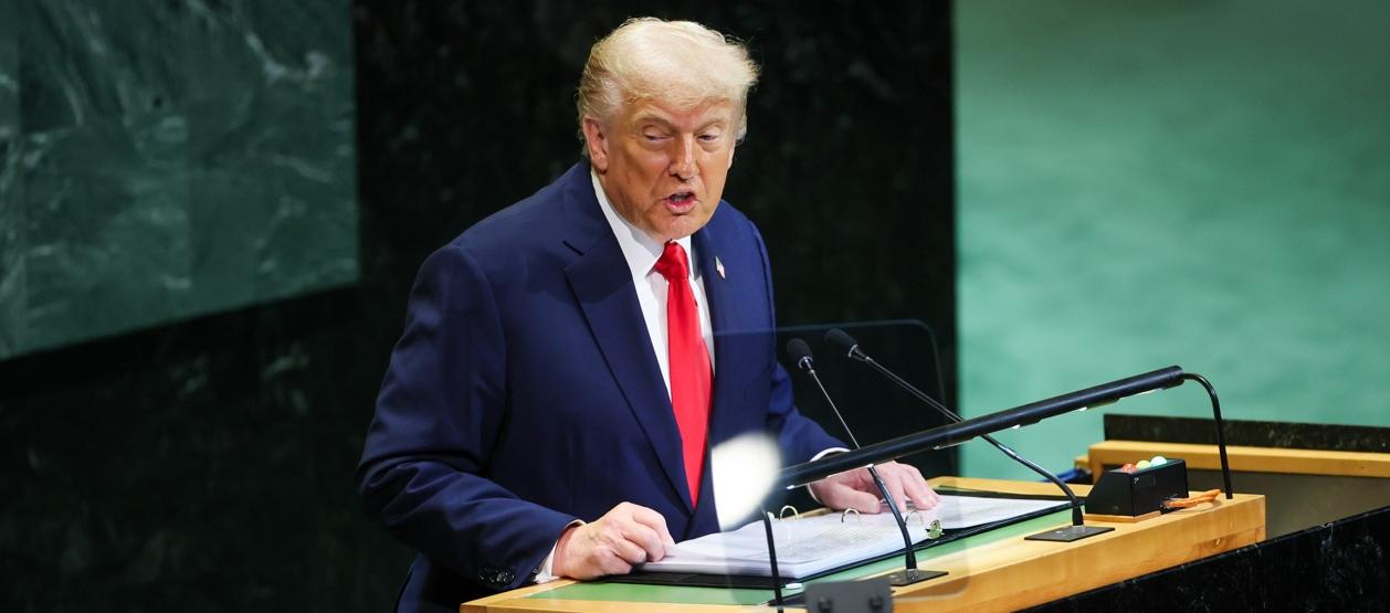 El presidente de Estados Unidos, Donald Trump.