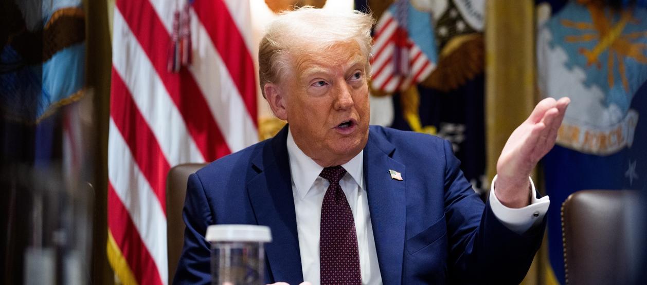 El presidente de Estados Unidos, Donald Trump.