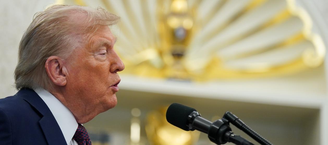 El presidente de Estados Unidos, Donald Trump.