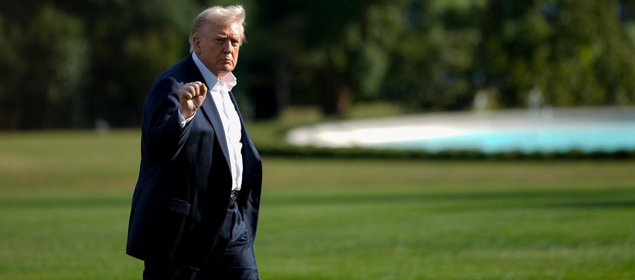 El presidente de Estados Unidos, Donald Trump.