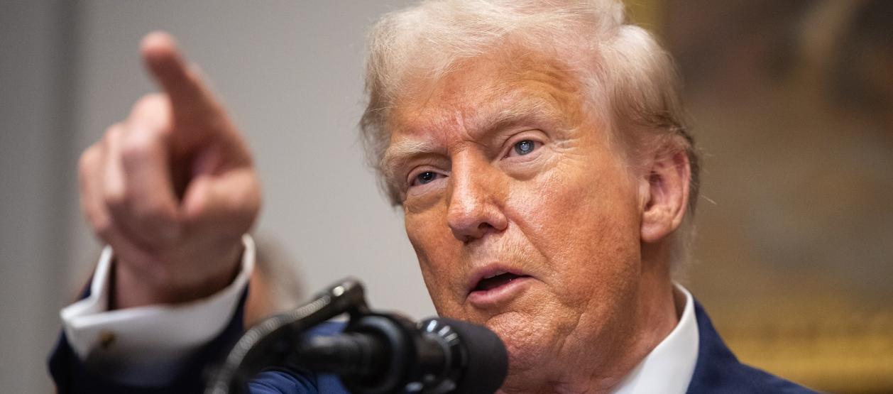 El presidente de Estados Unidos, Donald Trump.