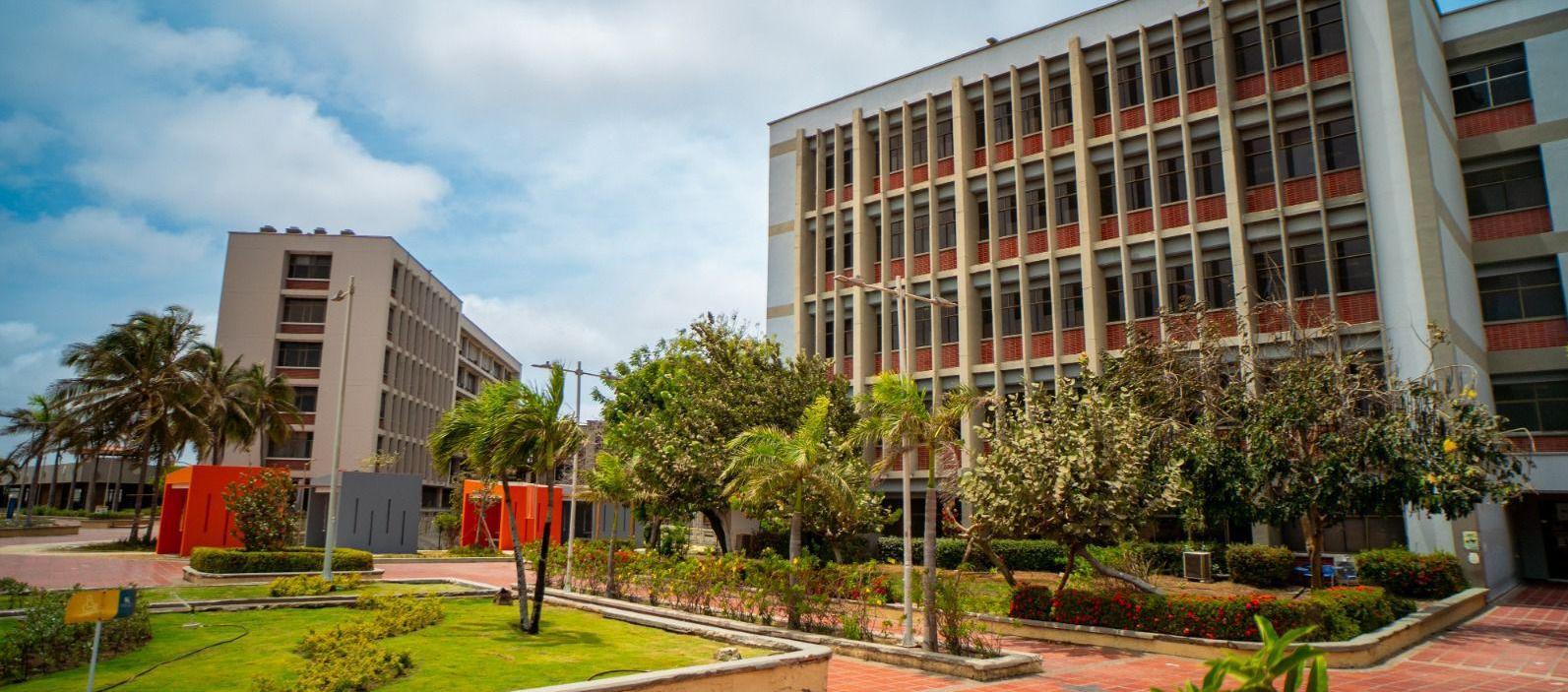 Instalaciones de la Universidad del Atlántico.