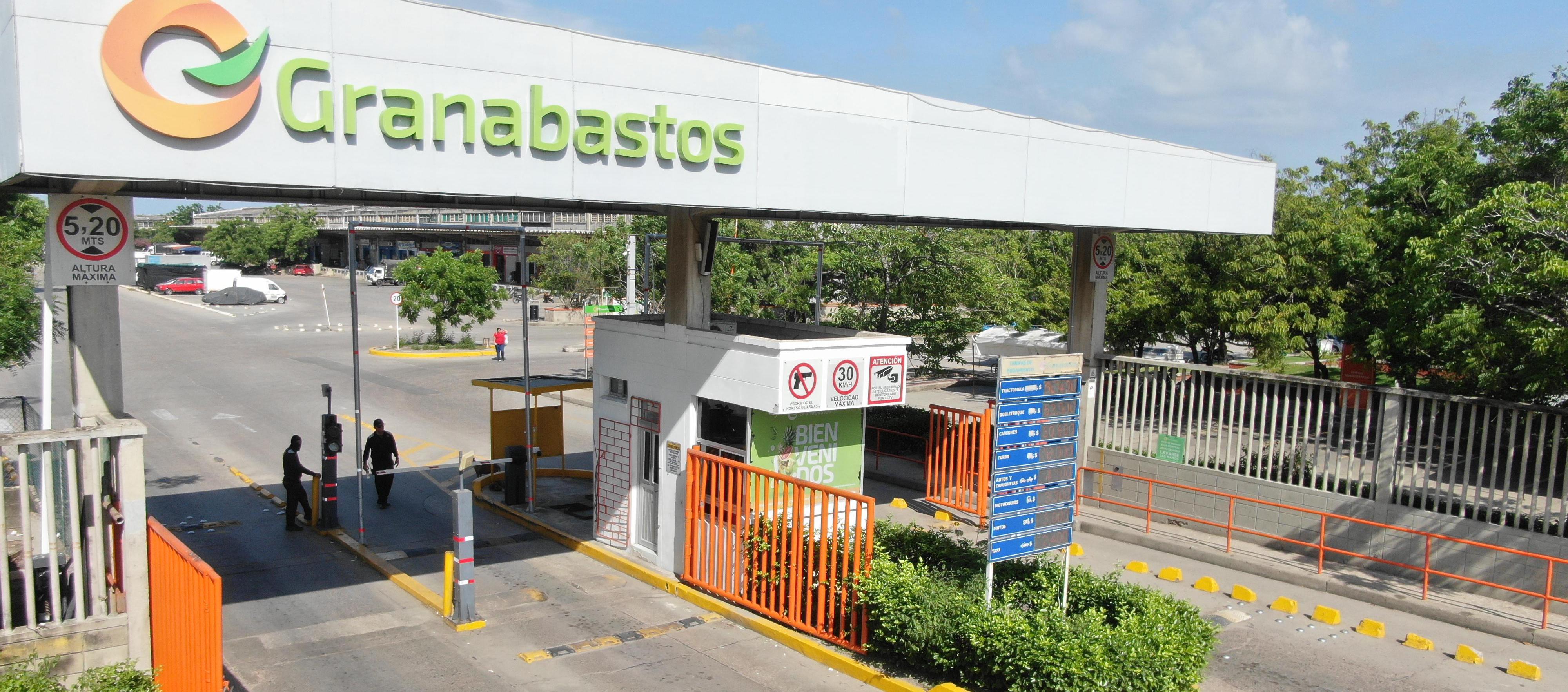Fachada de Granabastos, en Soledad. 