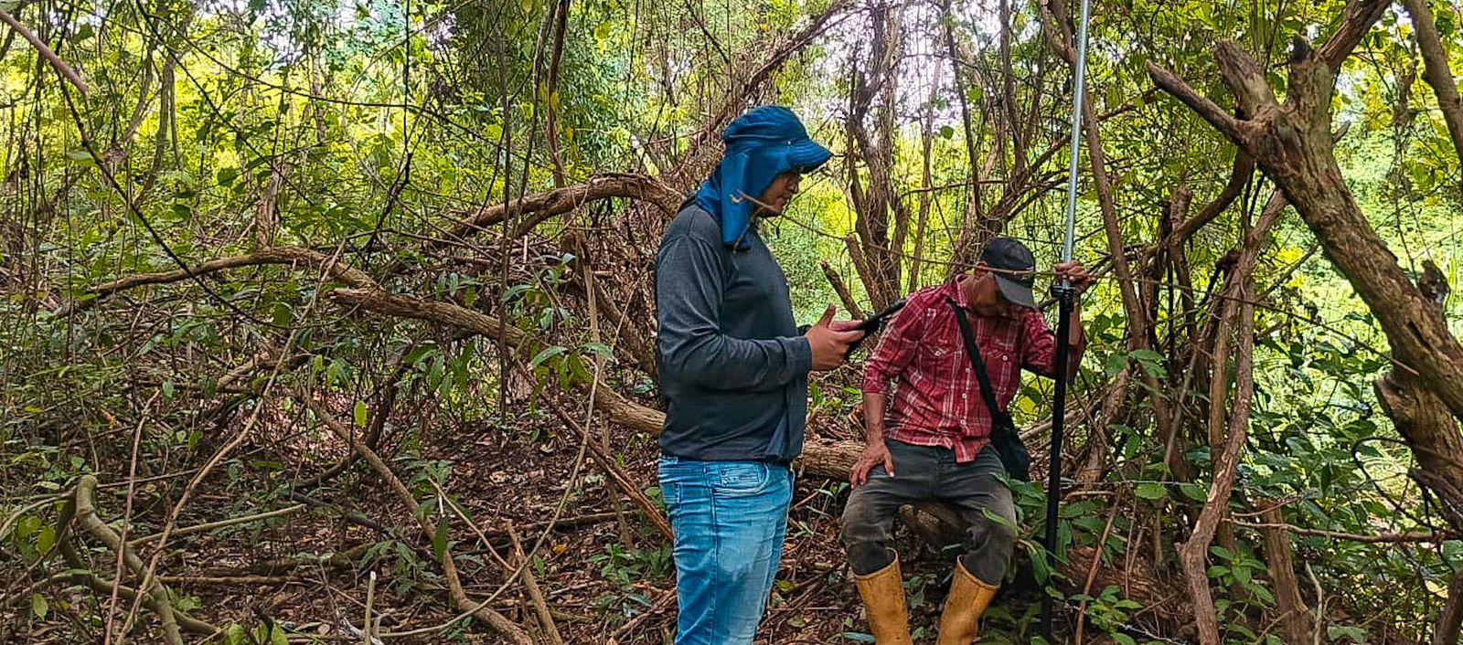 Visitas técnicas de inspección en el predio de Sabanalarga. 