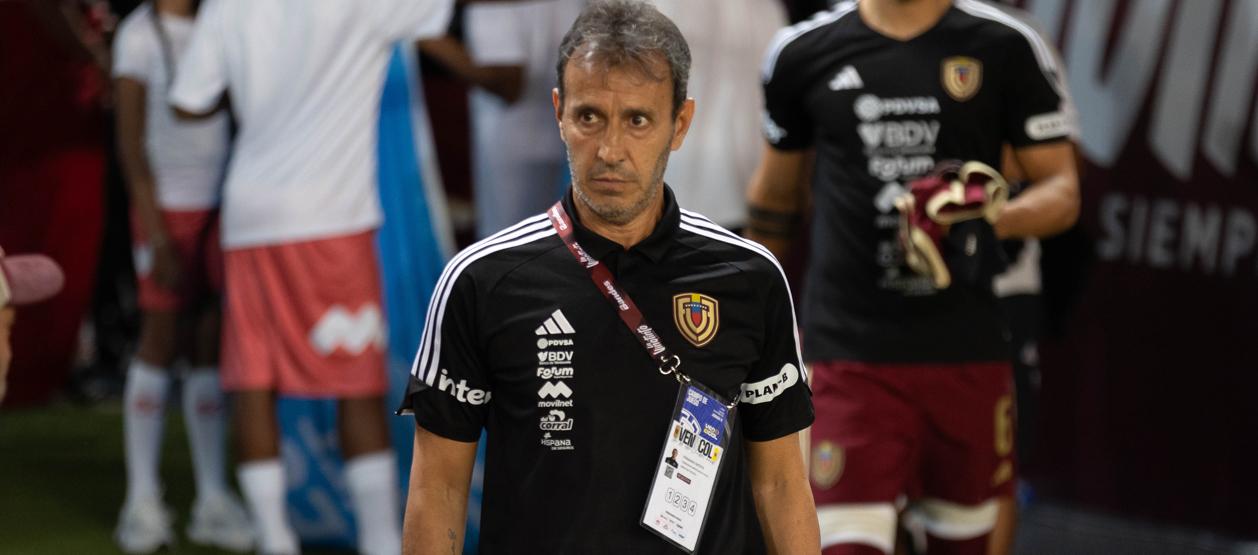 Fernando Batista, actual entrenador de la selección Venezuela.