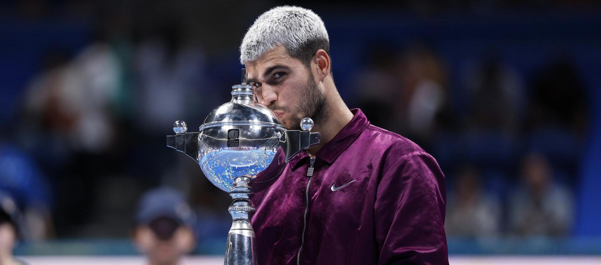 Carlos Alcaraz, tenista español.