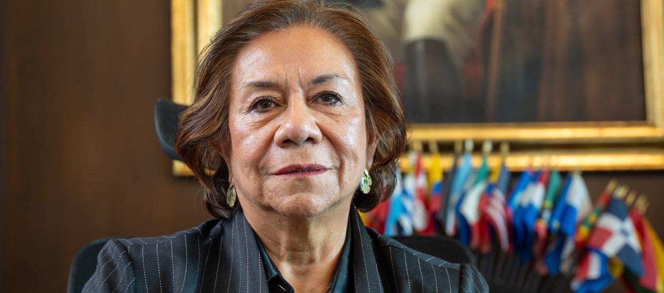 Rosa Villavicencio, Canciller de Colombia. 