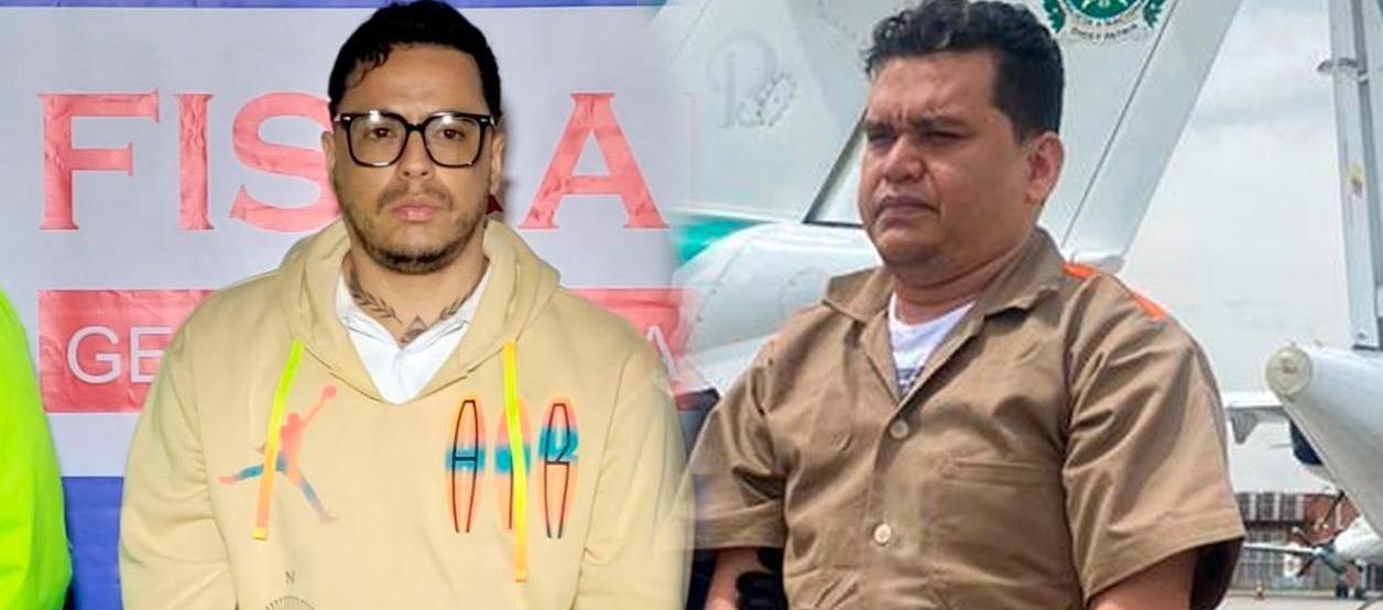 Jorge Eliécer Díaz Collazos, alias 'Castor', y Digno Palomino.