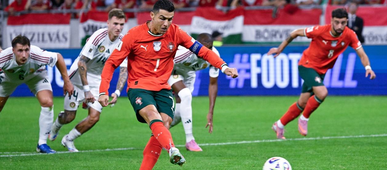 Cristiano Ronaldo, delantero del Al Nassr y la selección de Portugal.