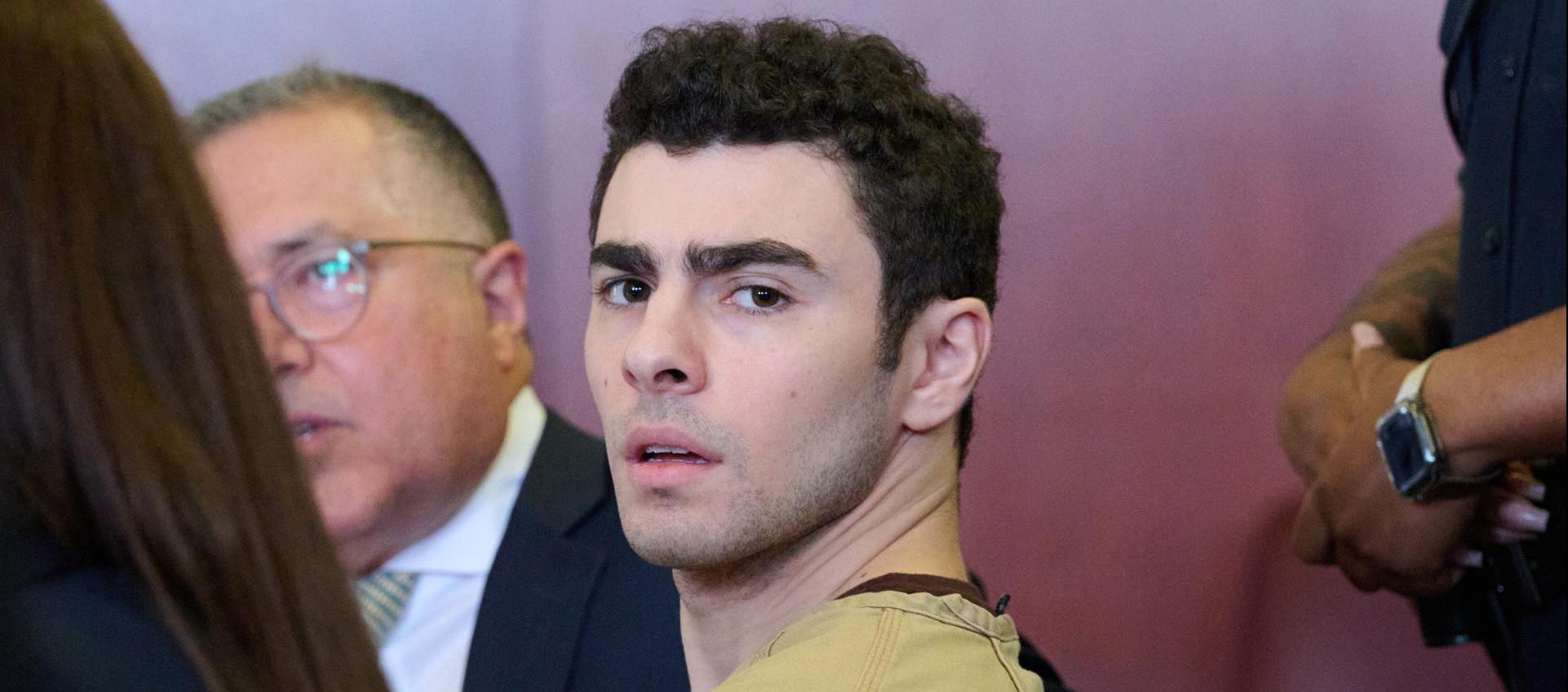 Luigi Mangione en juicio federal.