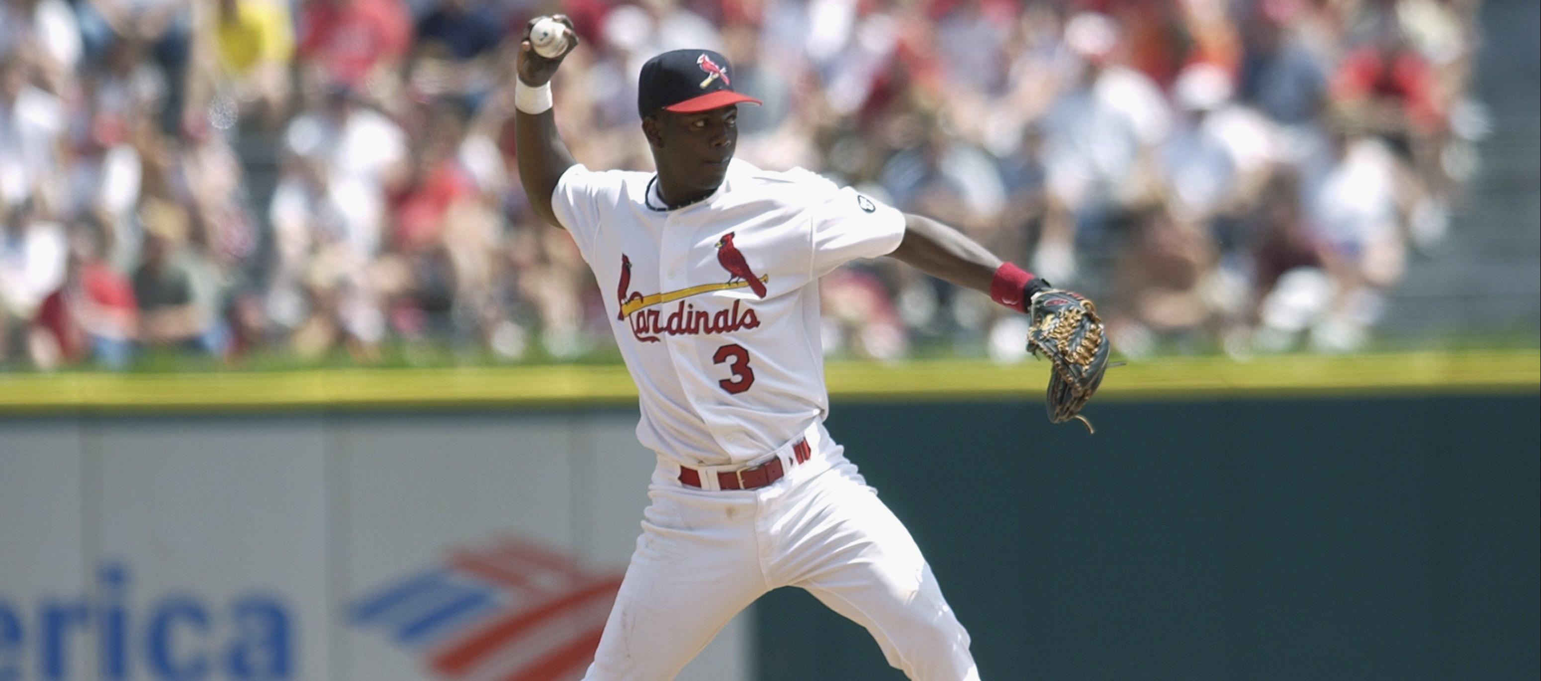 Édgar Rentería jugó en los Cardenales de 1999 a 2004.
